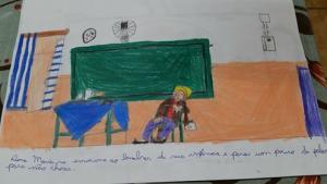 desenho de aluno