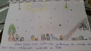 desenho de aluno