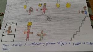 desenho de aluno