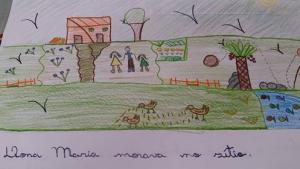 desenho de aluno