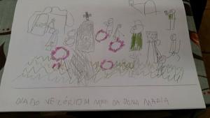desenho de aluno