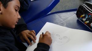 Desenho da entrevistada