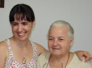 Essa foto foi registro de férias de verão na casa da mamãe em Sorocaba, SP