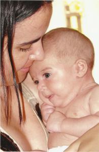 Primeiros meses de maternidade, encanto com o bebezinho Théo