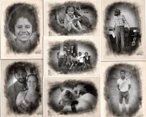 familia e pessoas.
