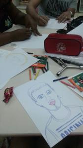 EU DESENHANDO O PROF. ÉRICO