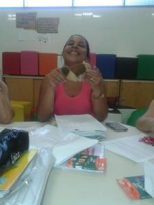 TAMANDUÁ DE PELÚCIA  (PROF. LÂNGELA/EU)