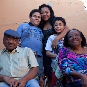 João e Ana Bocaiúva com a família<br>Brasil / São Paulo / Cosmópolis