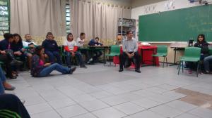 Alunos e professores de olho na entrevista