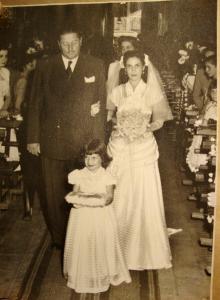 Mildred foi dama de honra no casamento da irmã Mariana, que era radioatriz em São Carlos. O casamento foi na Igreja São Sebastião.