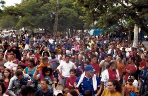 No Natal Comunitário, Vera e seu grupo de voluntários,  atenderam aproximadamente 4 mil crianças na 