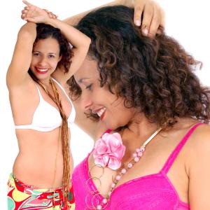 Fotos realizadas no terceiro mês de gravidez.