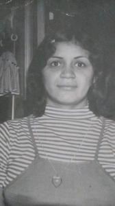 A menina Lucia, já crescida