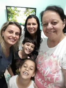 Com a sua família<br>Brasil / São Paulo / Santos