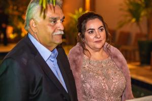 Wilson e sua companheira Josélia, durante a renovação de votos, celebrando seus trinta anos de casamento, em julho de 2022. Ele conta que Josélia é sua grande companheira e que a celebração marca a certeza da decisão correta, vivendo ao lado de quem se gosta. A celebração foi um jantar, que reuniu os amigos e família, na casa dos dois, em Vinhedo (SP).