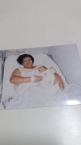 A foto foi tirada no hospital no dia que a Ana Paula filha de Marlucia, nasceu 03/05/1993 Hospital MARIA Gorete- Santo André.