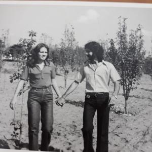 Irani e Hermes com 4 anos de namoro.