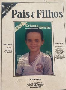 Recordação da Escola Crescer, em 1993, em Itamaraju, BA.