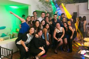 Festa de fim de ano da Allergan na Vila Olímpia (SP). 