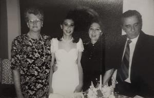 Meus avós paternos, Amir e Eurycléa, e minha avó materna, Hermínia, vieram de Porto Alegre e Monte Aprazível, respectivamente, para a minha festa de formatura da 8ª série.