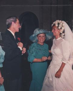 Casamento de Paulo Roberto com Luciana Helena. 