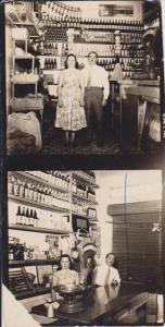 Com a esposa no bar que tinham na época. Vila Mazzei, Zona Norte de São Paulo