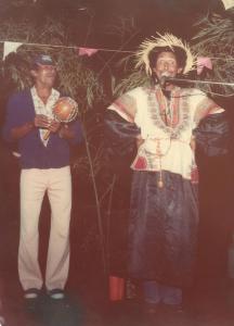José Divino de Souza sempre presente nas festas juninas da ADC do INPE. Para assumir a interlocução e protagonismos em festas e momentos de descontração, Divino sempre esteve disponível e atuante.