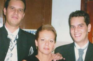 Casamento do Gustavo (esq.). 