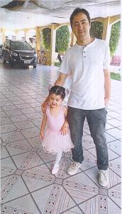 Claudio Henrique, filho de José Carlos e Amanda, neta.