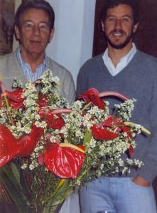 Pai e filho reunidos
