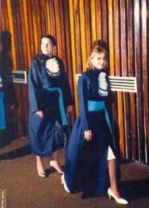 Madalena, Maria do Socorro e Lourdes na sua colação de grau