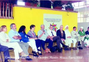 Lia na Conferência Internacional das Nações Unidas, onde coordenou o seminário Cultura de Paz.