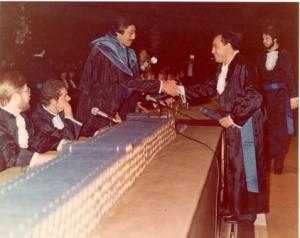 Formatura de Euro na FMU, no curso de Administração