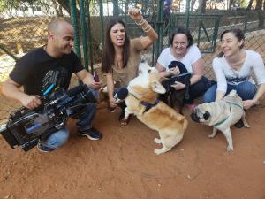 No Cachorródromo do Klabin, Marina e Toddy participaram de uma reportagem da Rede Globo, no SPTV. A repórter Sabina Simonato, o cinegrafista Silvinho Rock e duas frequentadoras do parque com seus pets registraram o movimento dos visitantes e suas demandas por melhorias à Prefeitura. Após quase uma hora de gravações, a edição selecionou justamente a participação de Marina e Toddy, exibida por Carlos Tramontina.