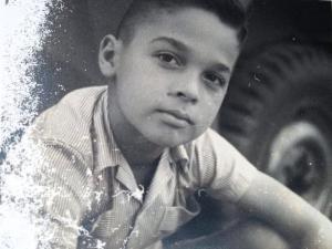 Carlos com 9 anos em João Pessoa.