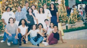 Primeira creche (Lar do Alvorecer Cristão) onde fui coordenadora e desenvolvi uma maneira de ensinar os professores, que, na época, eram semianalfabetas e que tinham uma experiência muito grande para cuidar das crianças.