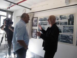 Visita do jornalista Marcio Canuto no Memorial Penha de França em 2018, onde contei a história da passagem de D. Pedro I pela colina da Penha de França, gravado para exibição de um programa especial da Rede Globo durante a semana da pátria no SPTV.