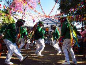 Foto que tirei da Festa do Rosário Penha com Congada Santa Ifigência