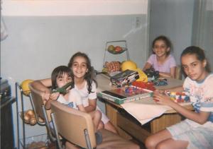 Leo, Patricia, Andréia e Michelle casa em Parque São Lucas
