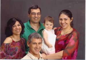 Osvaldo e família.