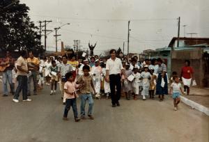 Festa da comunidade Vila do Sapo na igreja São Francisco de Assis