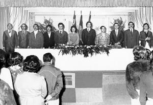 José Constantino (2º à esq., Diretor do Centro de Formação Profissional 