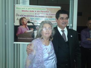 Posse da Professora Holanda, à esquerda, como Membro da Academia Taguatinguense de Letras.