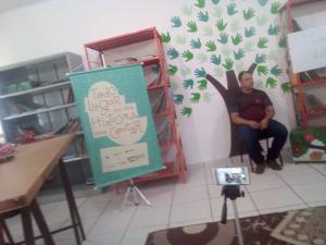 Momento da entrevista