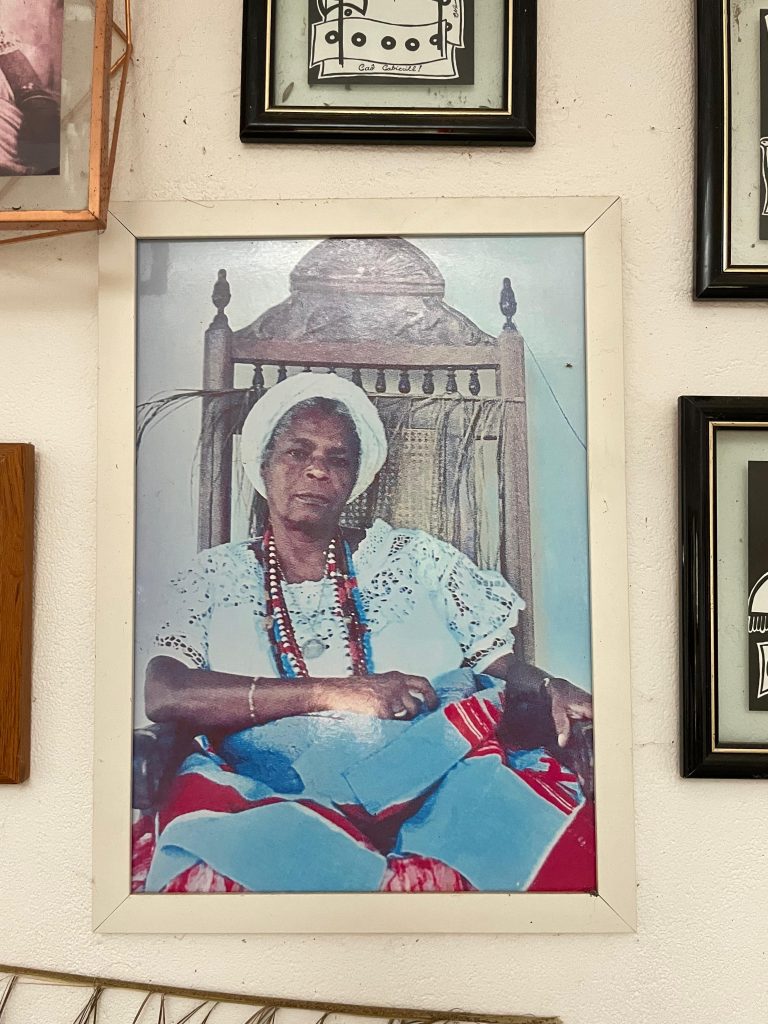 Retrato de Mãe Stella de Oxóssi. Acervo: Ile Asé Asiwaju