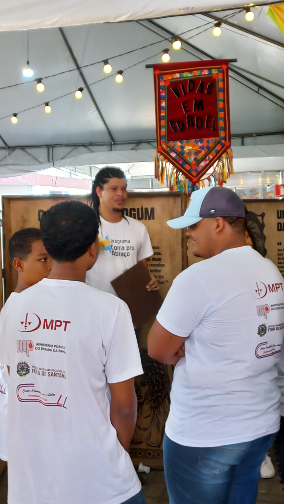 Visita do Programa Corra pro Abraço