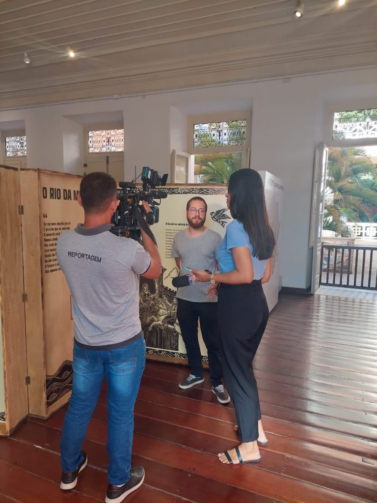 Entrevista para a TV com Felipe Rocha, Coordenador de acervo do Museu da Pessoa